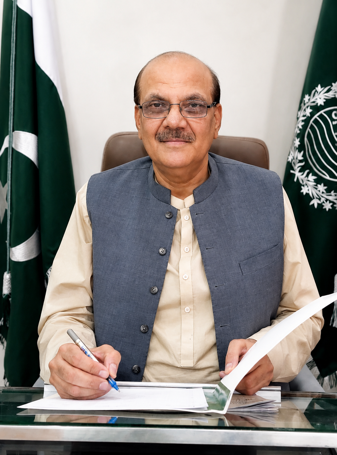 Dr. Ghulam Rasul Zahid PSP — Official Portrait